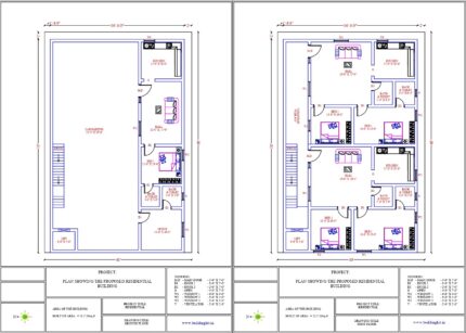 36'6" x 58'0" Rental 2BHK